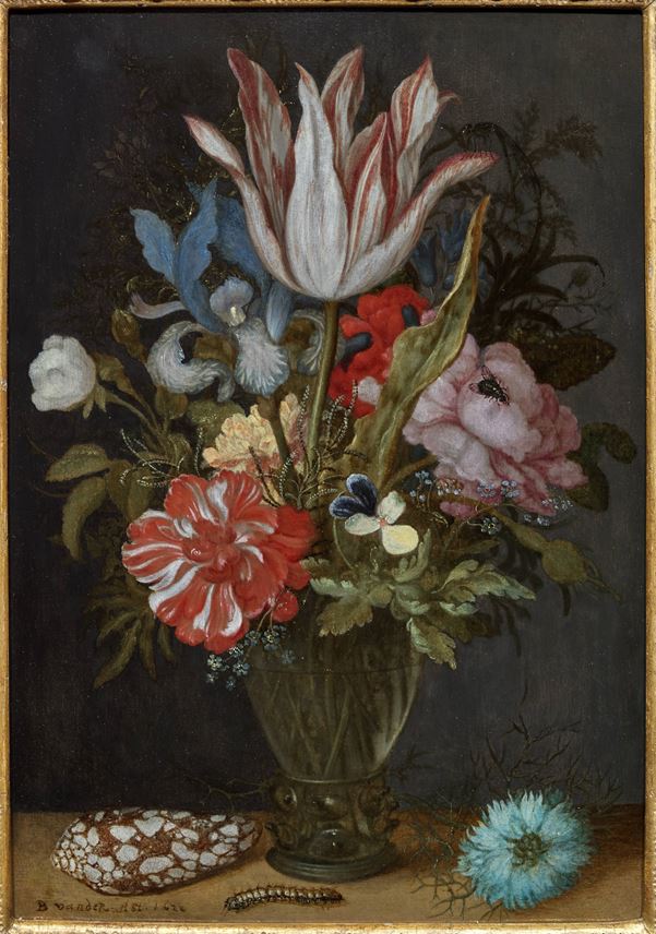 Balthasar van der  Ast - Still life of Flowers in a Vase. | MasterArt